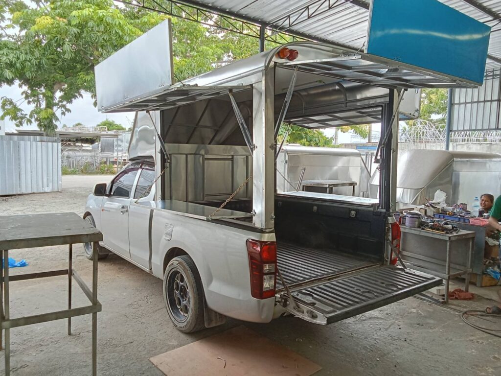 ขายของเคลื่อนที่ ติดตั้งได้กับรถทุกรุ่น ขายของได้ทุกอย่าง เปิด ปิดประตูได้ง่าย